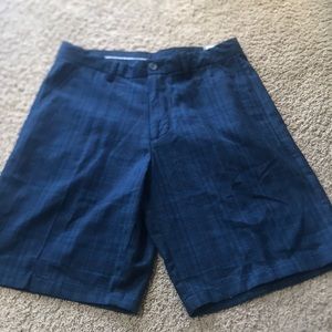 NWT Ashworth men’s plaid shorts sz 32”